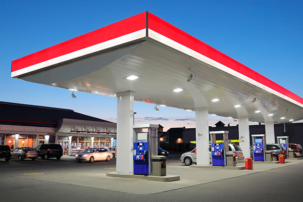 Why can LED Canopy Light be used for gas station lighting?