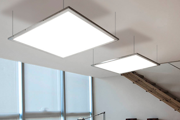LED panel lights for commercial and home lighting