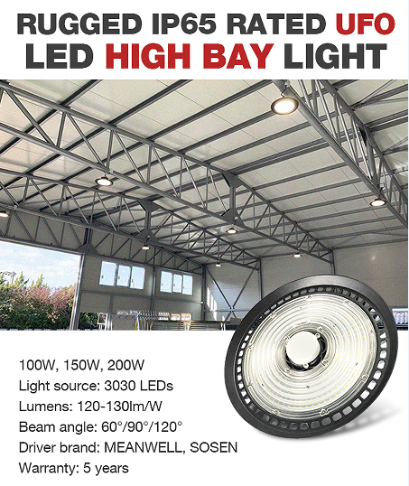 UFO LED High Bay light manufacturer