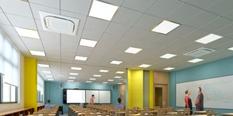 Classroom lighting，Alicante, Spain 