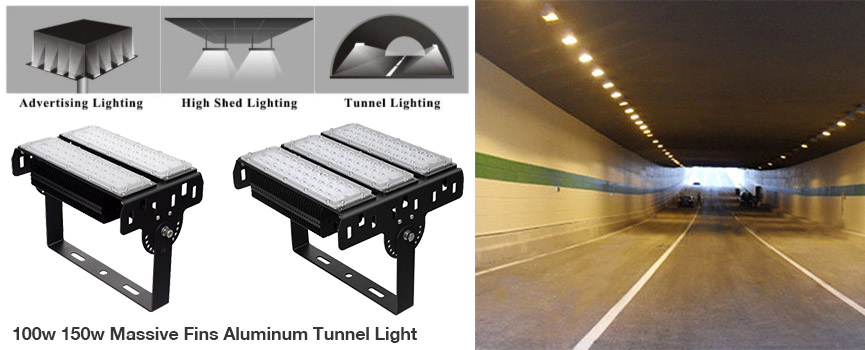LED tunnel light manufacturing in China