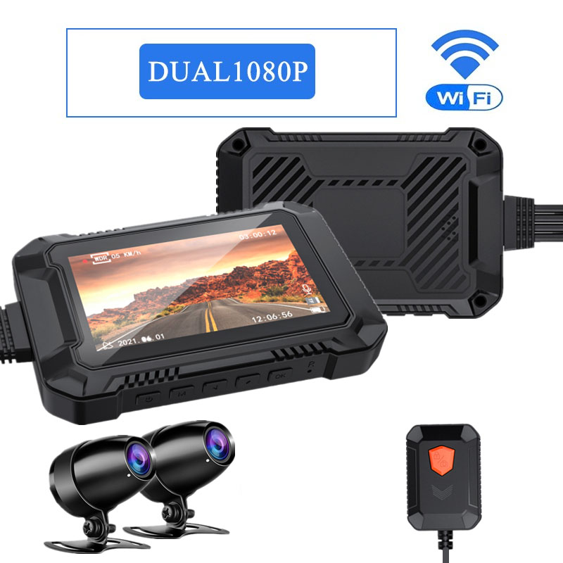 31080P HD Motorcycle Camera DVR Motor Dash Cam with Special Dual-tra –  Zhongshan Anjielo Smart Technology Co., Ltd