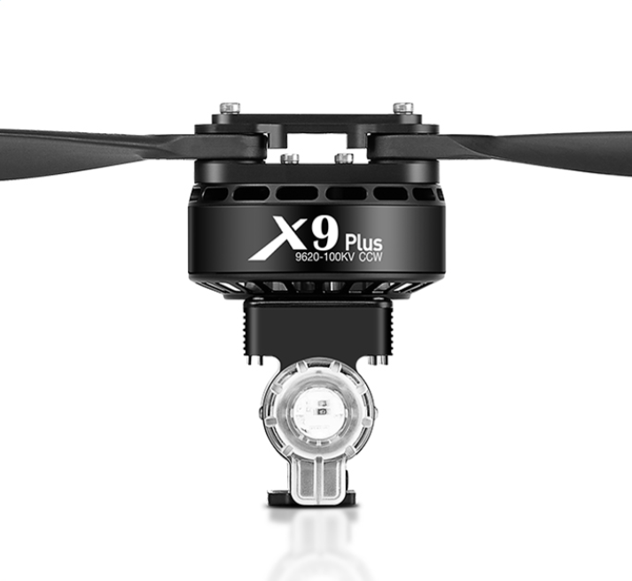 X9plus 农业无人机推力系统 推力 / 旋翼：11-13 千克 / 轴 总重量：1760 克 推荐锂聚合物电池：12-14S 螺旋桨：MFP 36x19.0 管直径：40 毫米 推荐无人机：适用于 20L 农业四旋翼无人机
