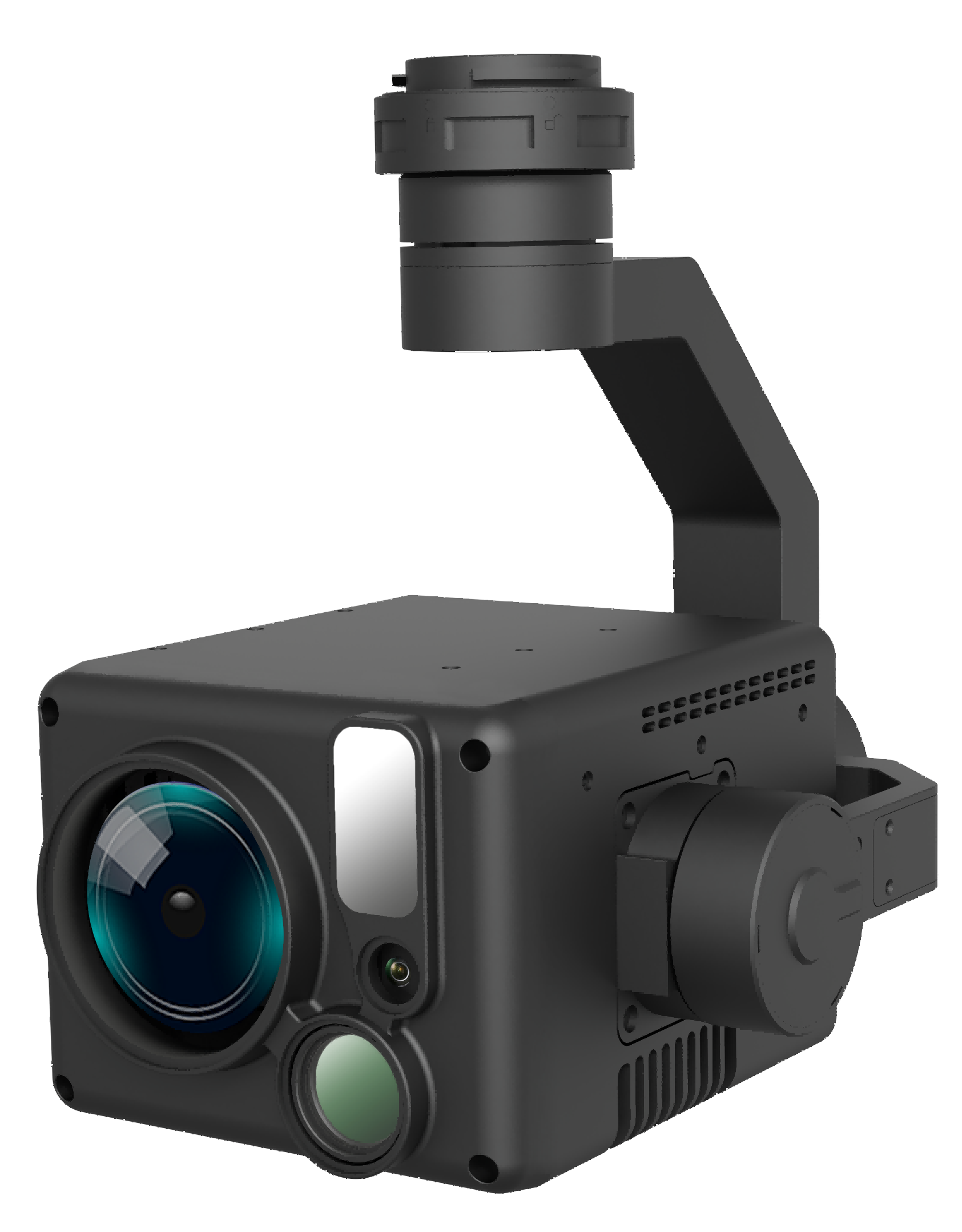 LF-H17 系列四光吊舱云台相机 红外激光测距变焦广角四光合一