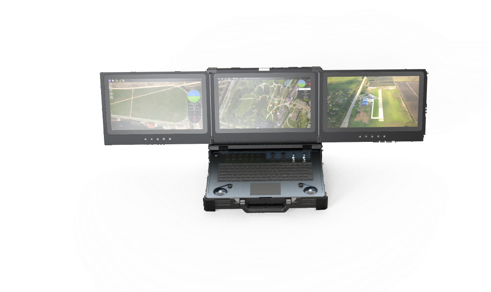 T41 箱式地面站 三屏触控摇杆控制 支持开放 SDK