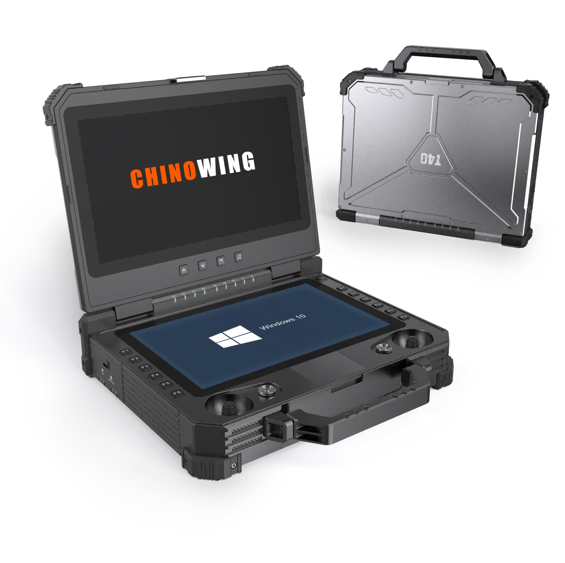 T40 V21 Rugged 20-Channel GCS with Dual Touch Screens | 2.4h Endurance