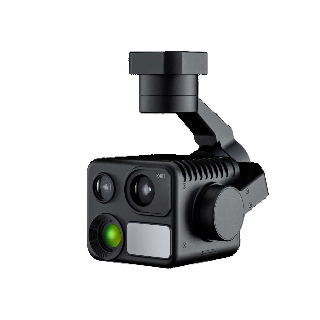 K40T Multi-Sensor Gimbal Camera | Visible Light, Thermal Imaging & Laser Rangefinder for Drone Inspection