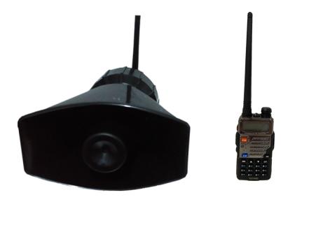 FYY-01 Lightweight 550g UAV Loudspeaker System 400m Sound Transmission 12V-26V Voltage